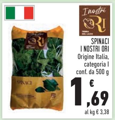 Spinaci I NOSTRI ORI