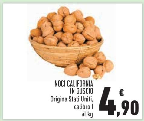 Noci California in Guscio