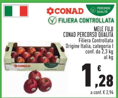 Mele Fuji Conad Percorso Qualità