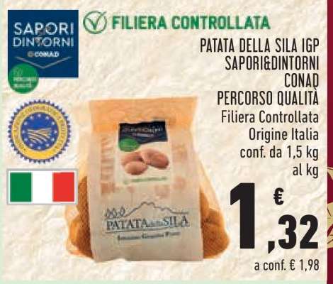 Patata della Sila IGP Sapori&Dintorni Conad