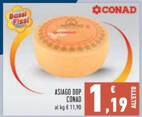 Asiago DOP Conad