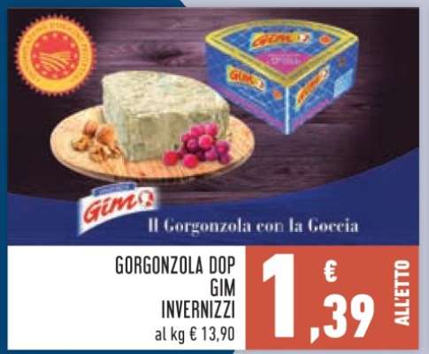 GORGONZOLA DOP GIM INVERNIZZI