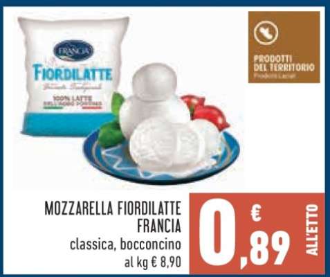 Mozzarella Fiordilatte Francia