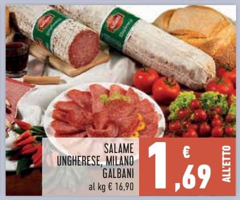Salame Ungherese, Milano Galbani
