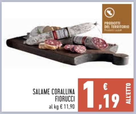 Salame Corallina Fiorucci
