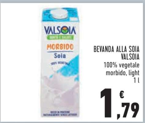 Bevanda alla Soia Valsoia