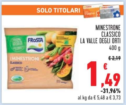 Minestrone Classico La Valle degli Orti