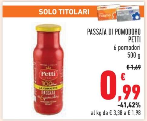 Passata di Pomodoro Petti