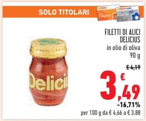 Filetti di Alici Delicius