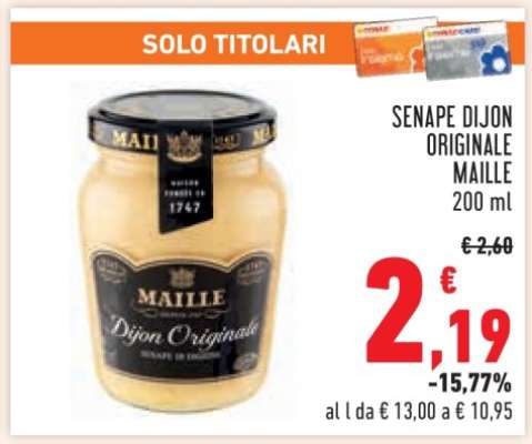 SENAPE DIJON ORIGINALE MAILLE