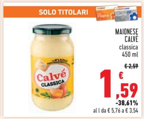 MAIONESE CALVÈ classica 450 ml