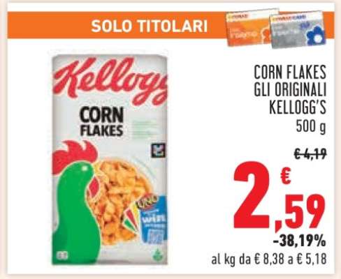 Corn Flakes Gli Originali Kellogg's
