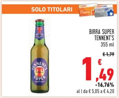 Birra Super Tennent's