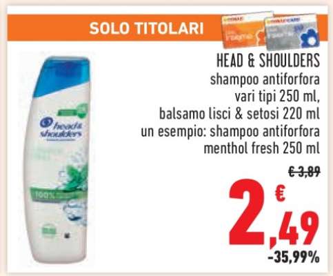 HEAD & SHOULDERS