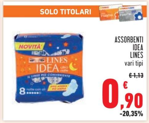 Assorbenti Idea Lines