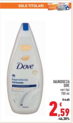 BAGNODOCCIA DOVE
