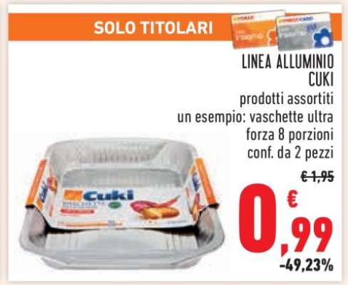 LINEA ALLUMINIO CUKI