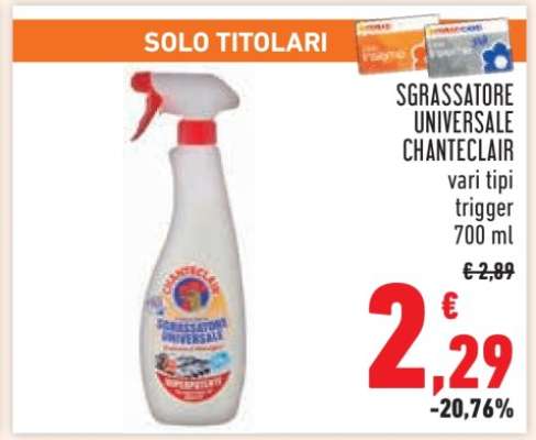 Sgrassatore Universale Chanteclair