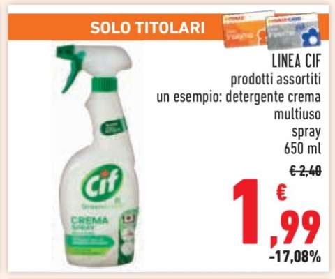 LINEA CIF