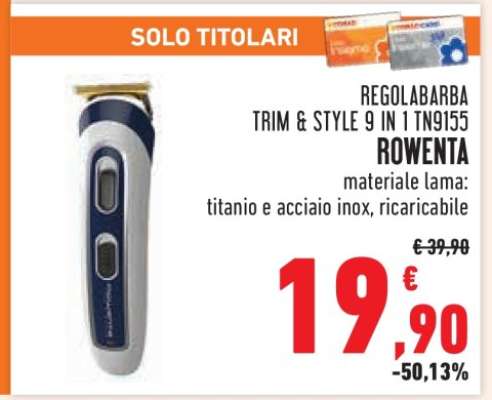REGOLABARBA TRIM & STYLE 9 IN 1 TN9155