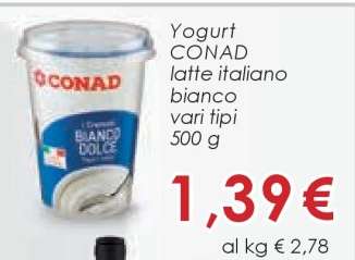 Yogurt Conad
