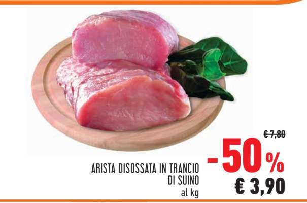 ARISTA DISOSSATA IN TRANCIO DI SUINO