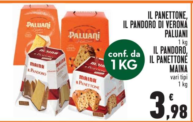 IL PANETTONE, IL PANDORO DI VERONA PALUANI