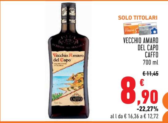Vecchio Amaro del Capo Caffo 700 ml