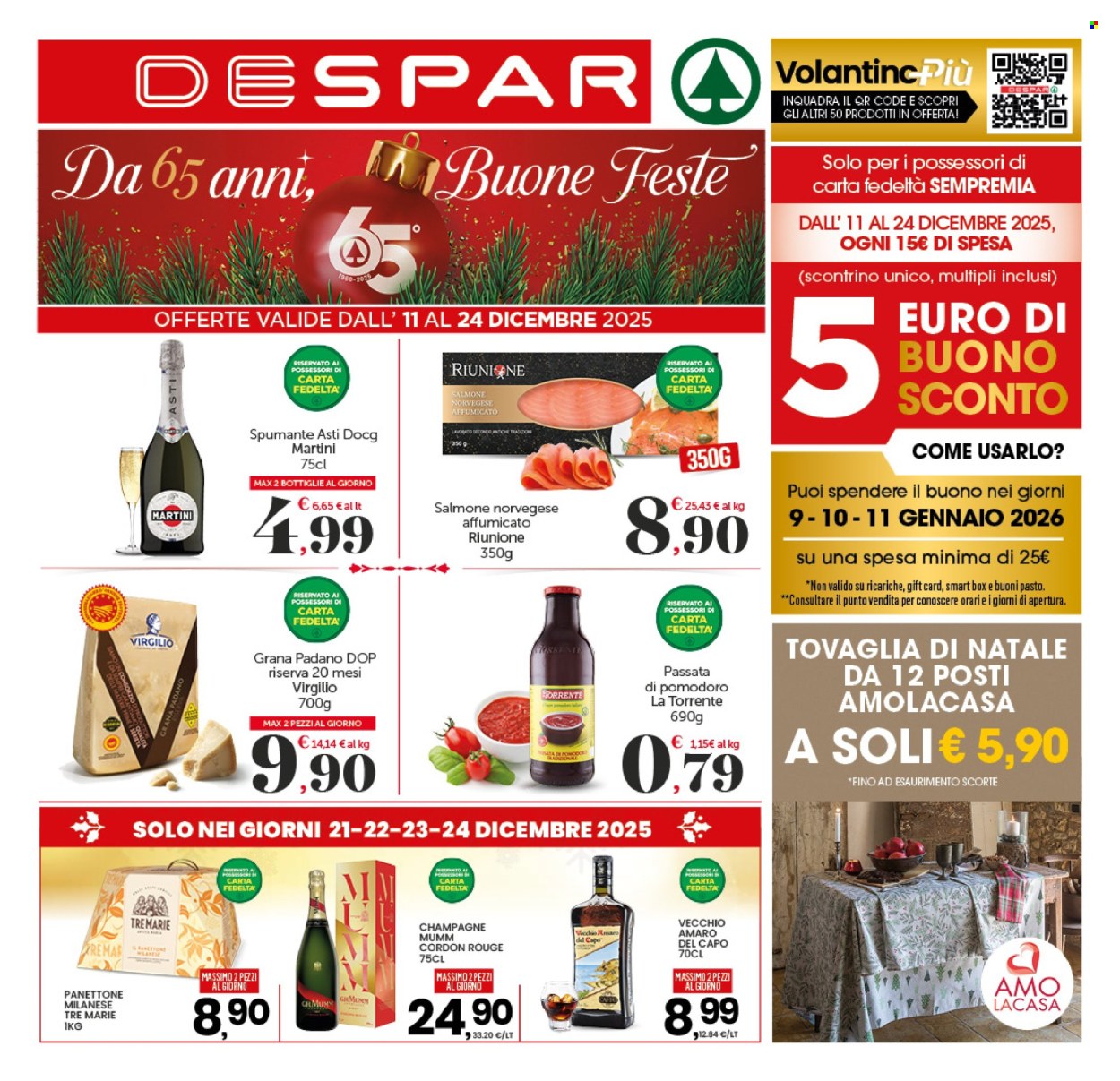 Volantino Despar - 11/12/2025 - 24/12/2025. Pagina 1