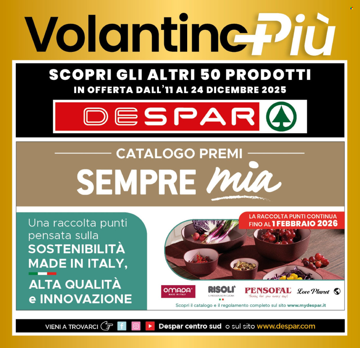 Volantino Despar - 11/12/2025 - 24/12/2025. Pagina 16
