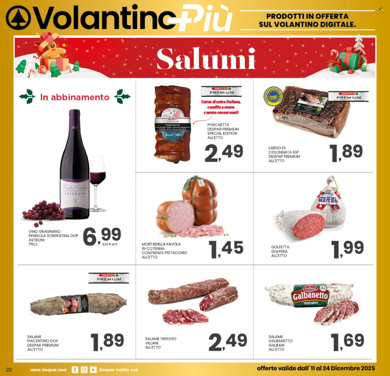Volantino Despar - 11/12/2025 - 24/12/2025. Pagina 21