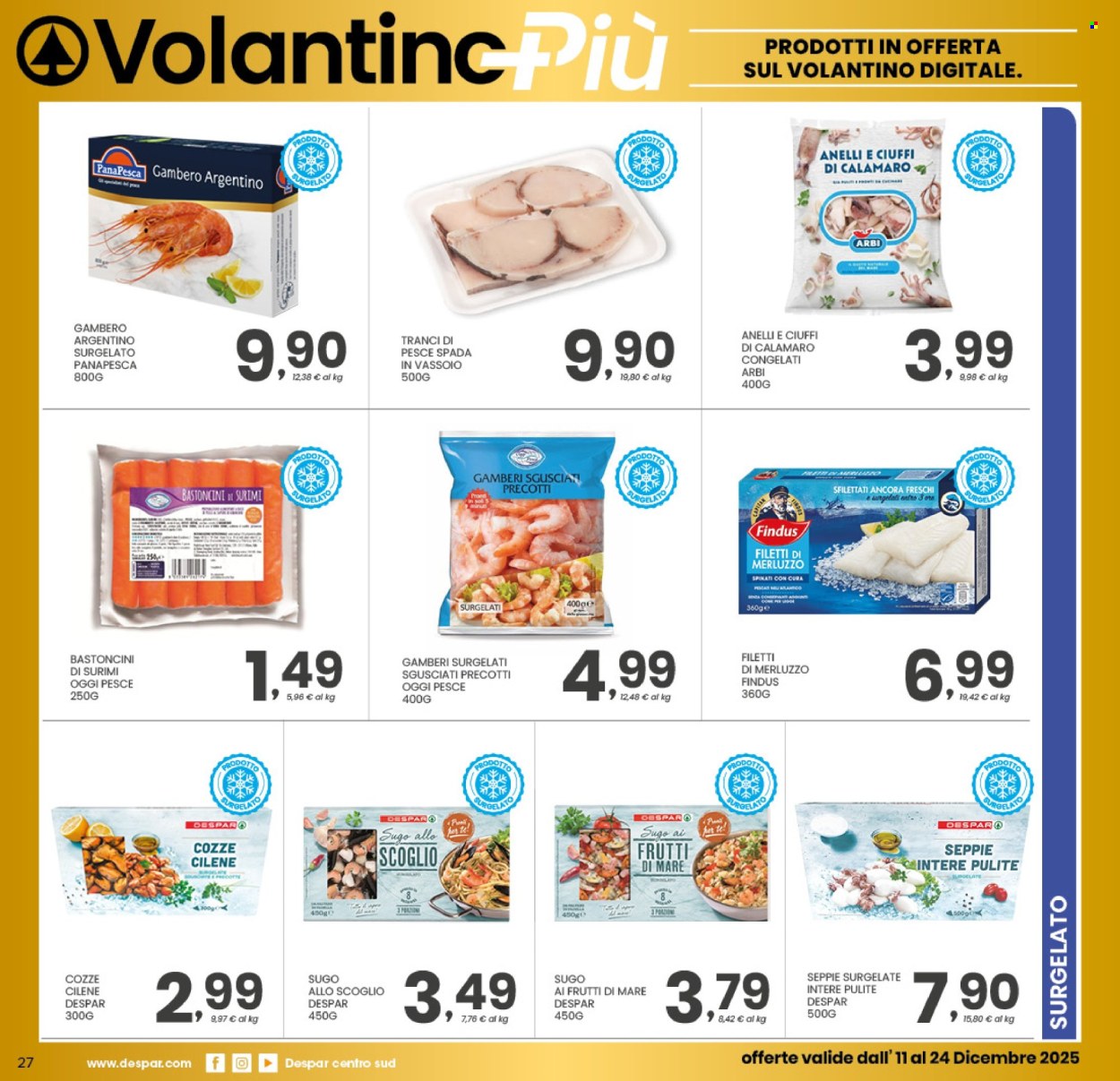 Volantino Despar - 11/12/2025 - 24/12/2025. Pagina 26