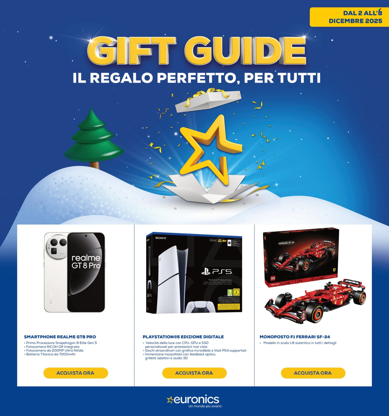 Volantino Euronics - 2/12/2025 - 8/12/2025. Pagina 1