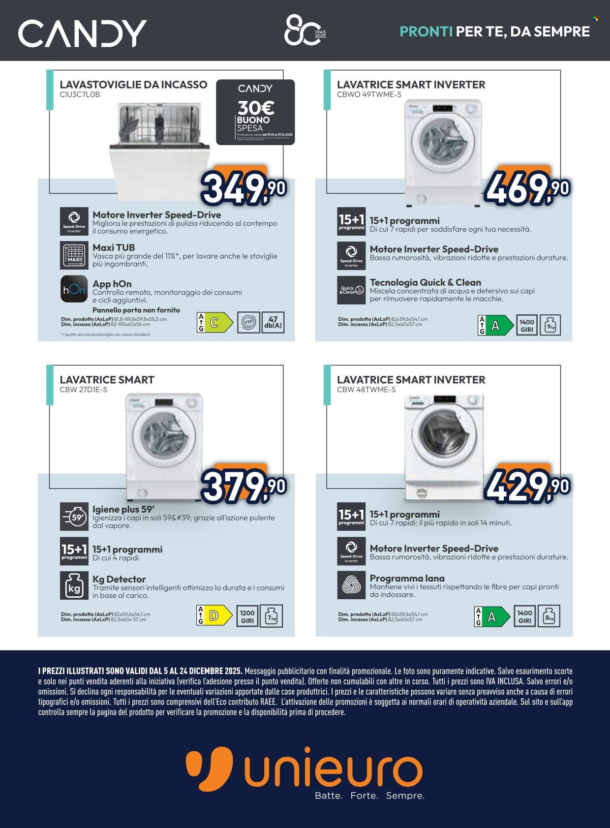 Volantino Unieuro - 5/12/2025 - 24/12/2025. Pagina 8