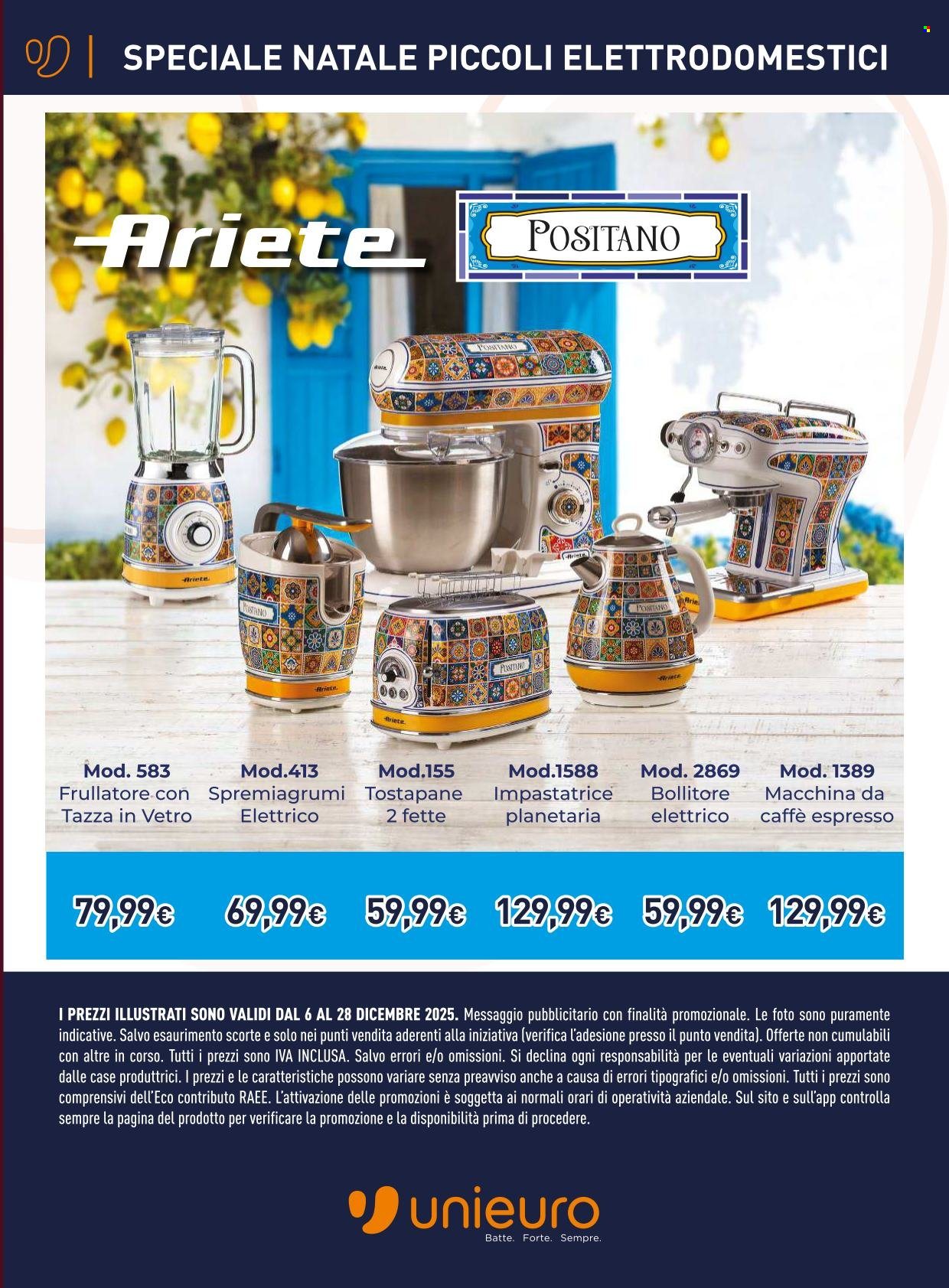 Volantino Unieuro - 6/12/2025 - 28/12/2025. Pagina 47