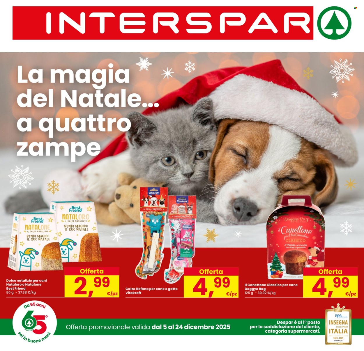Volantino Interspar - 5/12/2025 - 24/12/2025. Pagina 1