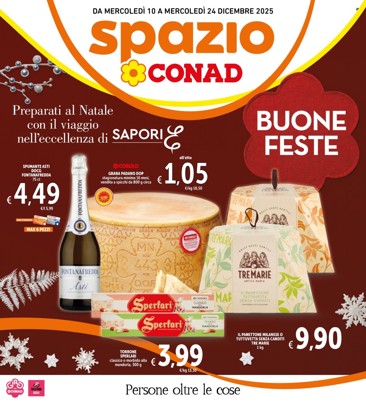 Volantino Spazio Conad - 10/12/2025 - 24/12/2025. Pagina 1