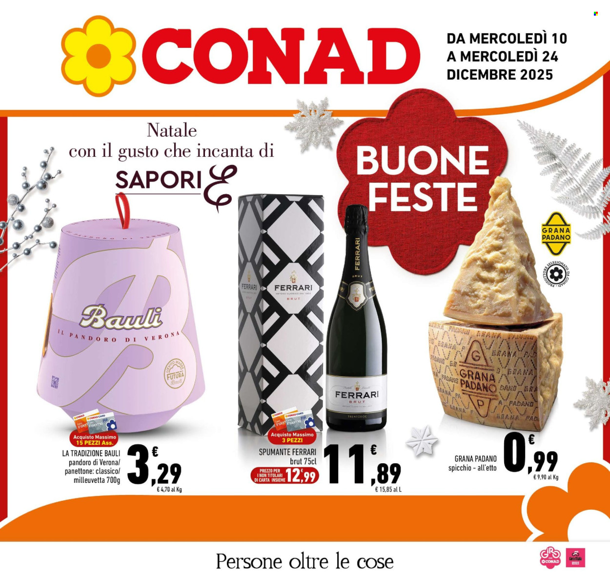 Volantino Conad - 10/12/2025 - 24/12/2025. Pagina 1