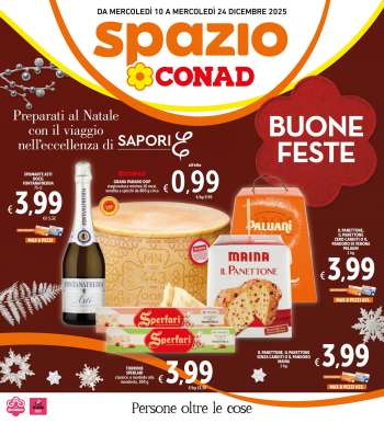 Volantino Spazio Conad - 10/12/2025 - 24/12/2025.