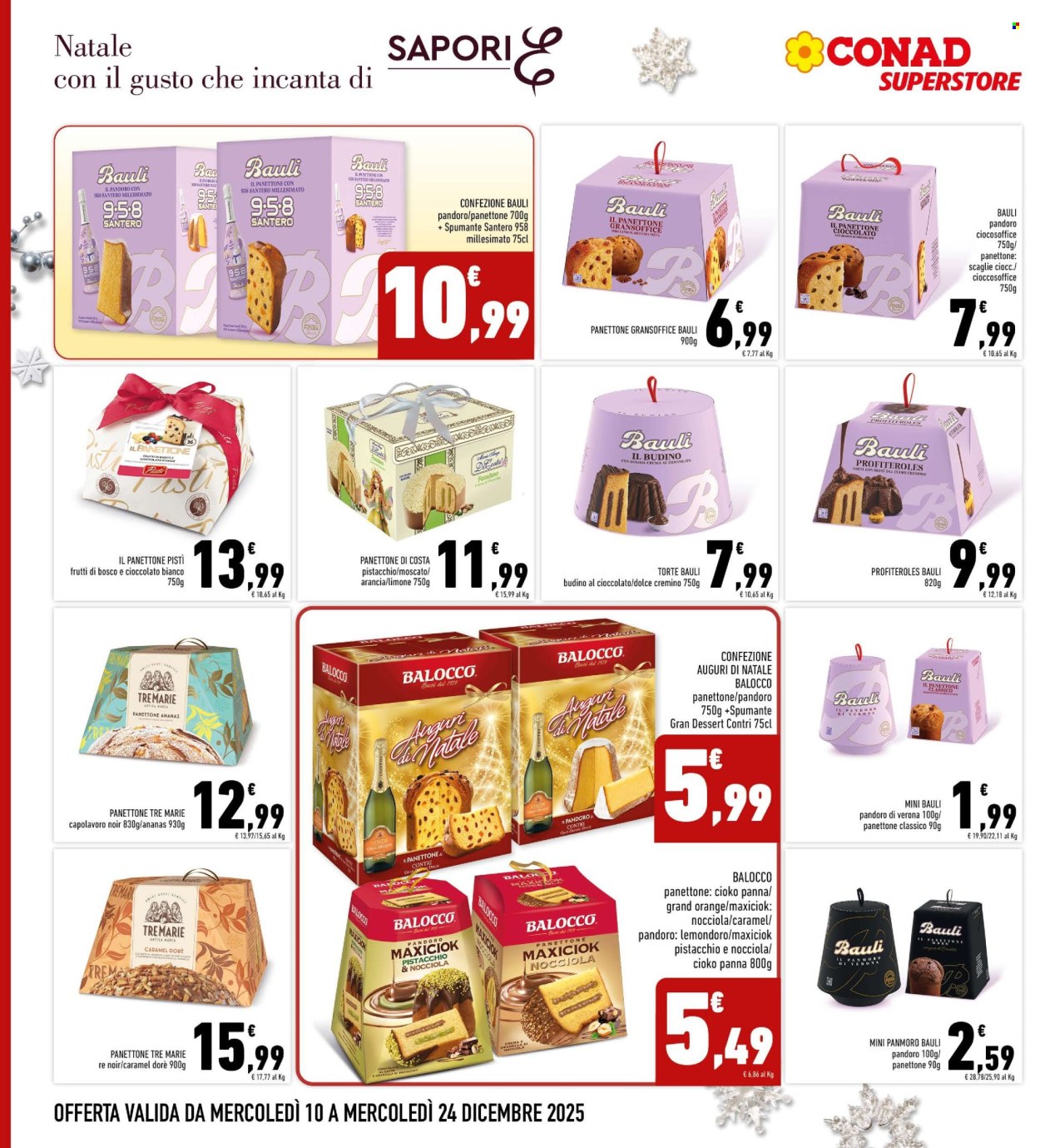 Volantino Conad Superstore - 10/12/2025 - 24/12/2025. Pagina 2