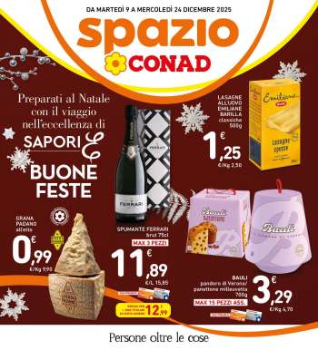 Volantino Spazio Conad - 9/12/2025 - 24/12/2025.