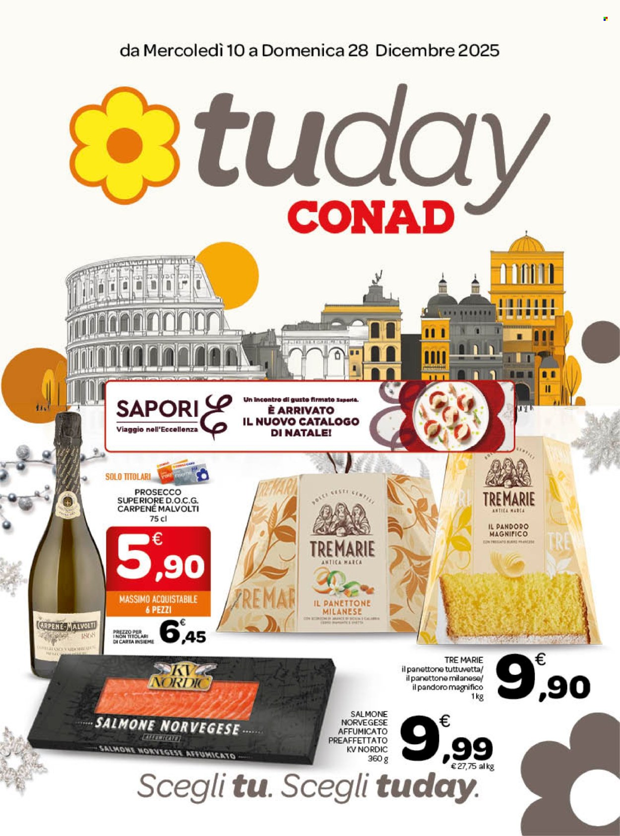 Volantino TuDay Conad - 10/12/2025 - 28/12/2025. Pagina 1