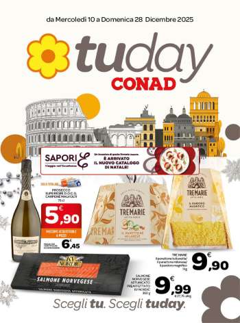 Volantino TuDay Conad - 10/12/2025 - 28/12/2025.