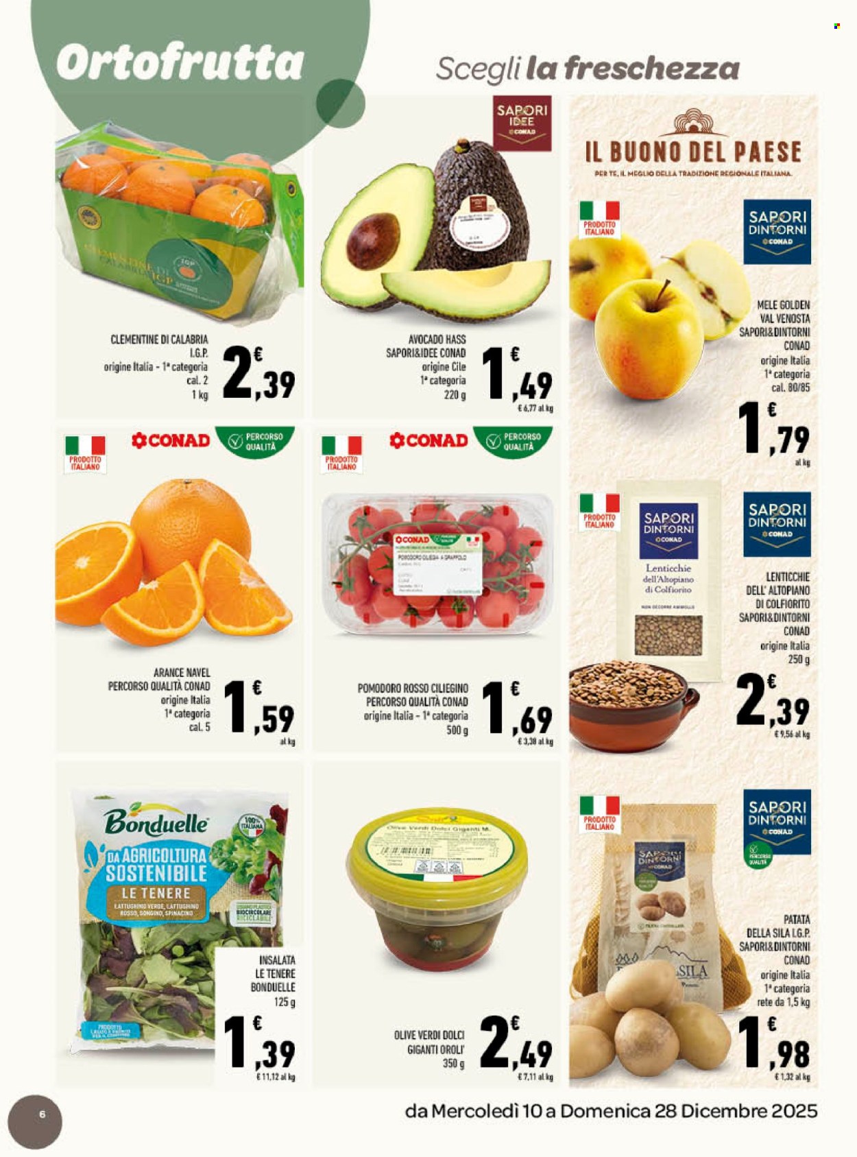 Volantino TuDay Conad - 10/12/2025 - 28/12/2025. Pagina 6