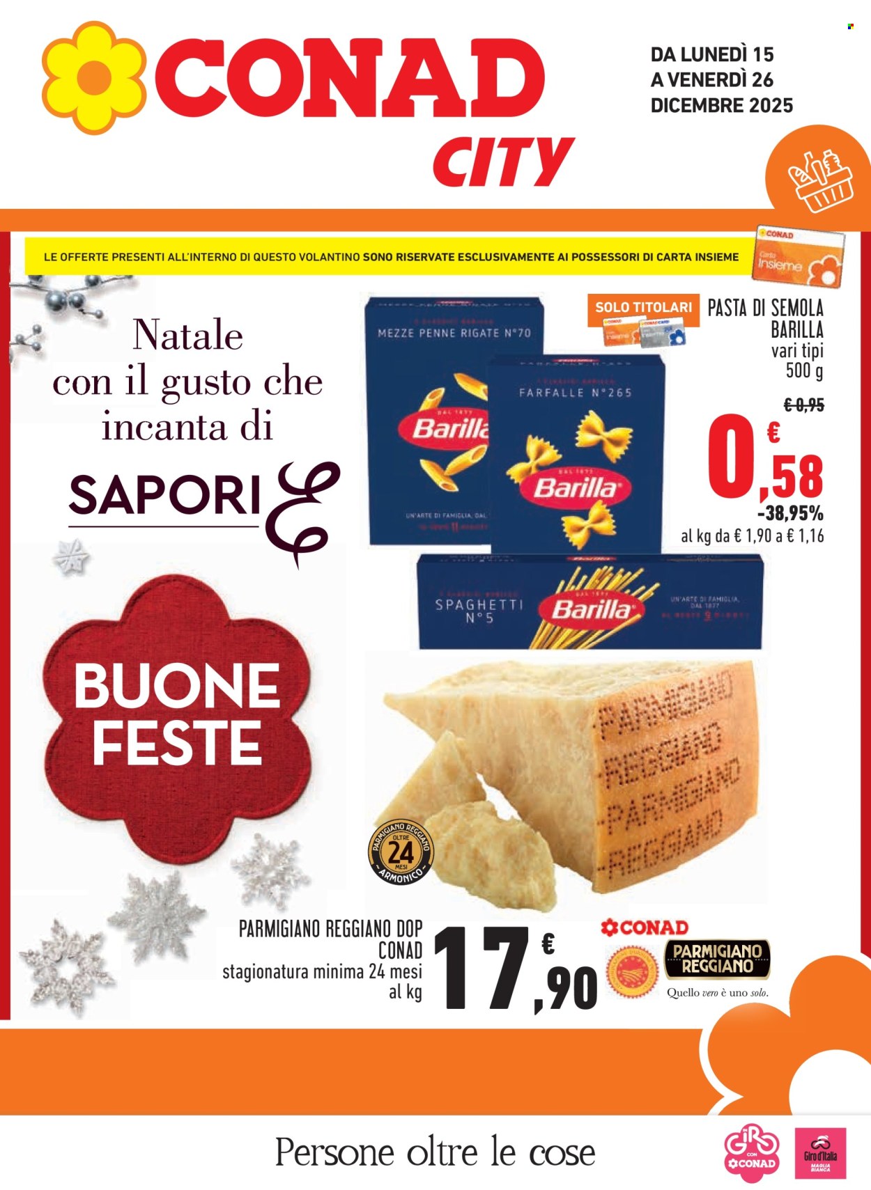 Volantino Conad City - 15/12/2025 - 26/12/2025. Pagina 1