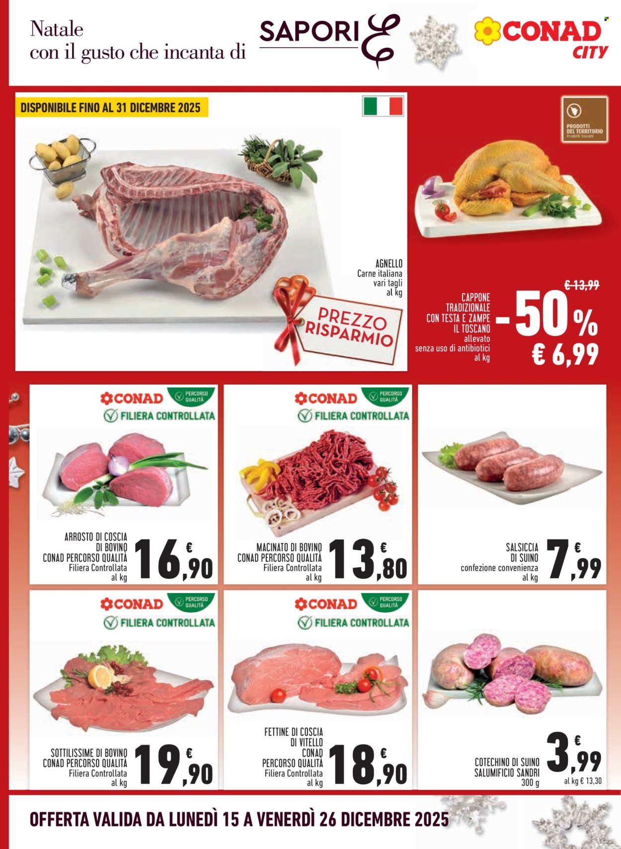 Volantino Conad City - 15/12/2025 - 26/12/2025. Pagina 6