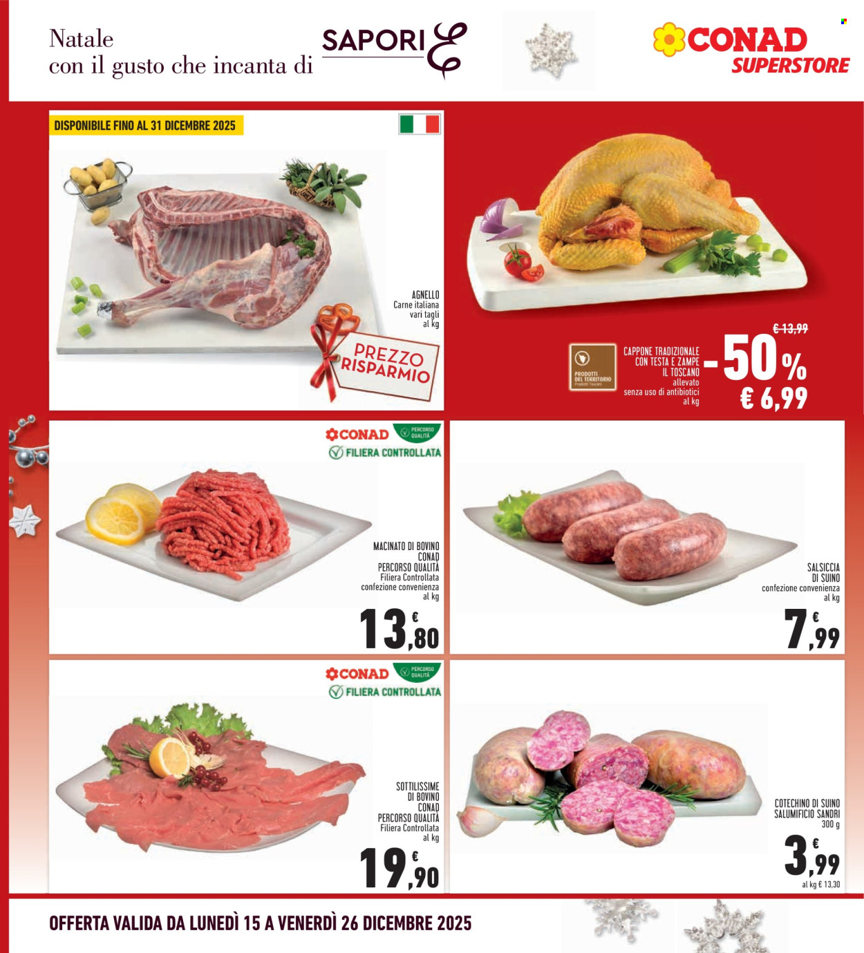 Volantino Conad - 15/12/2025 - 26/12/2025. Pagina 10