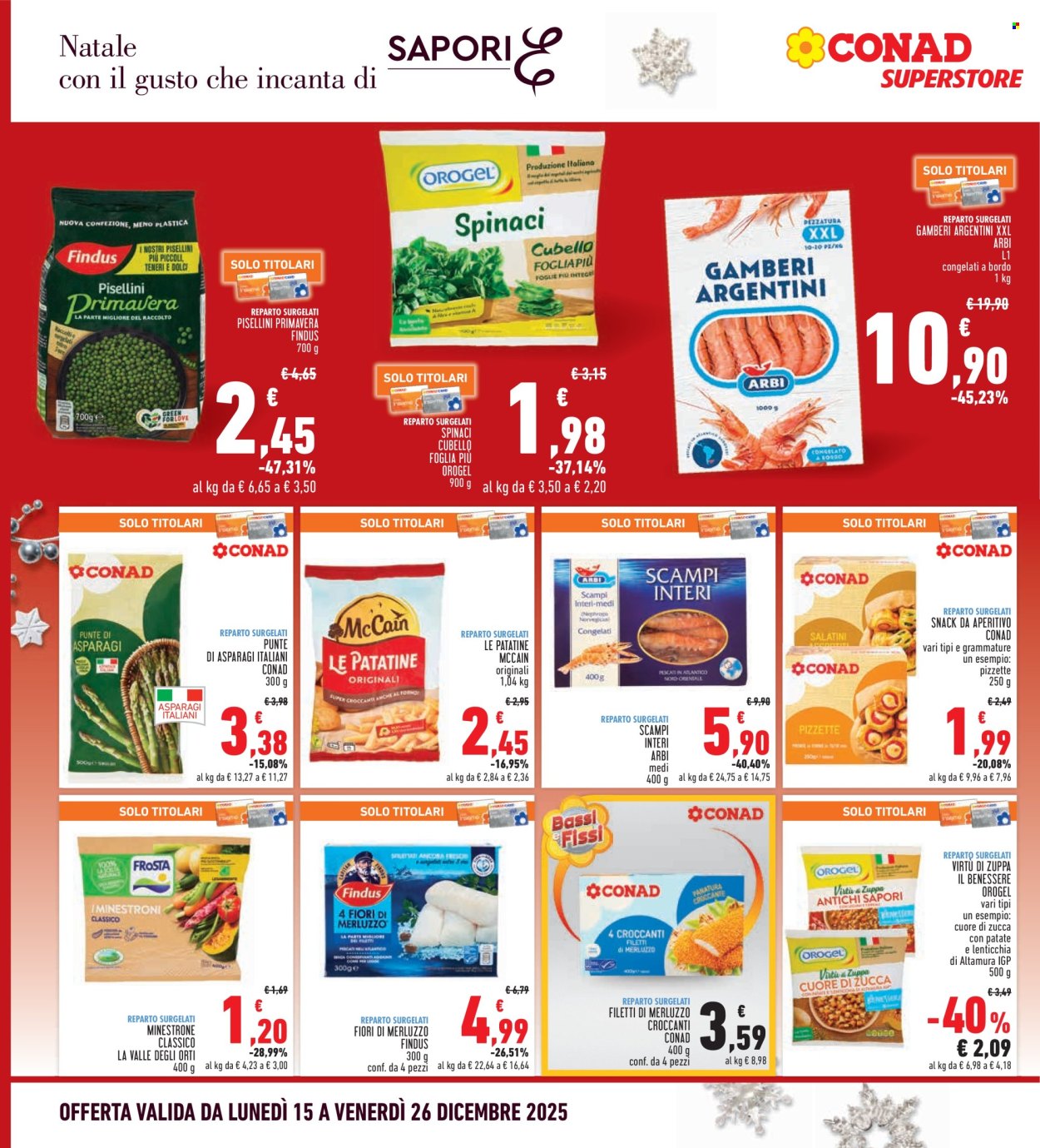 Volantino Conad - 15/12/2025 - 26/12/2025. Pagina 18