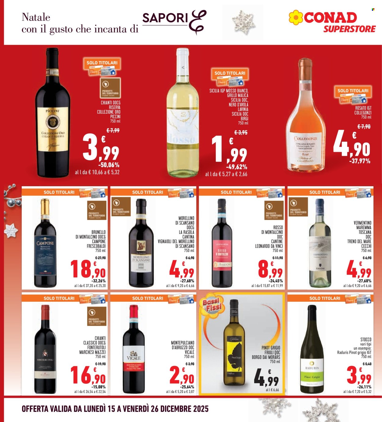 Volantino Conad - 15/12/2025 - 26/12/2025. Pagina 26