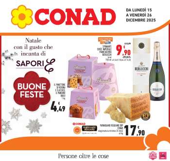 Volantino Conad - 15/12/2025 - 26/12/2025.